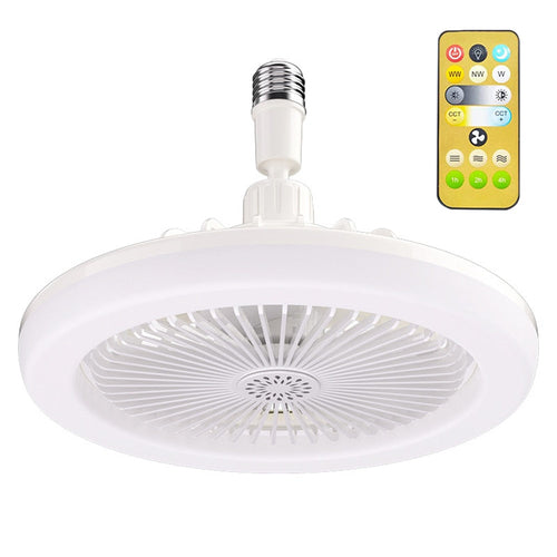 Modern LED Ceiling Fan with Light and Remote Control